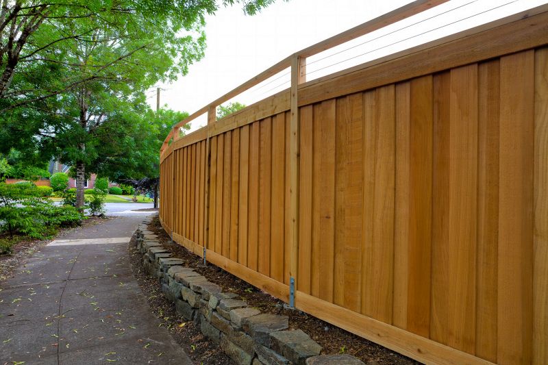 Masonry Fence Installation